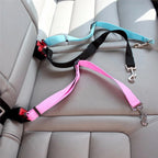 Adjustable Pet Car Seat Belt Safety Leash for Dogs & Cats