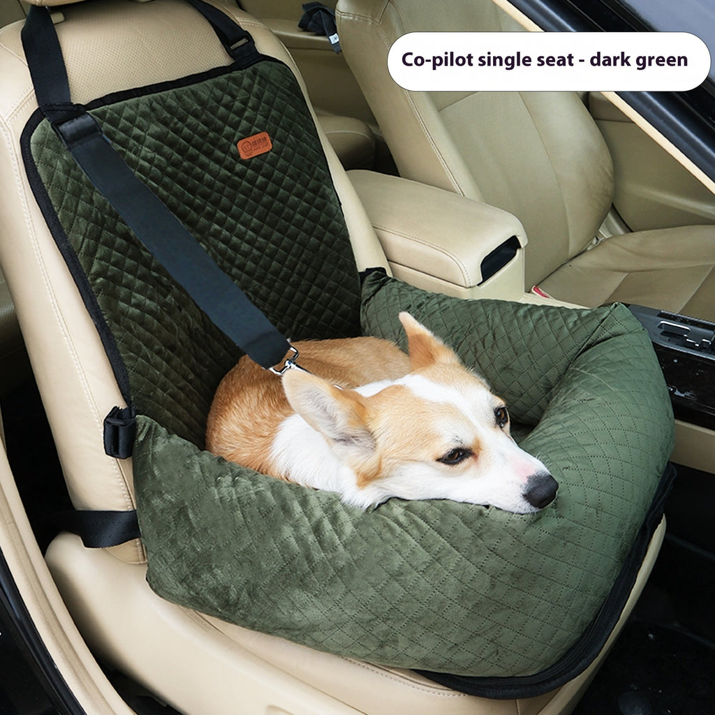 Car Pet Bed Travel Car Seat Cushion for Dogs