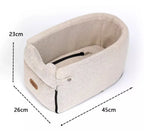 Portable Dog Car Seat Bed & Travel Carrier
