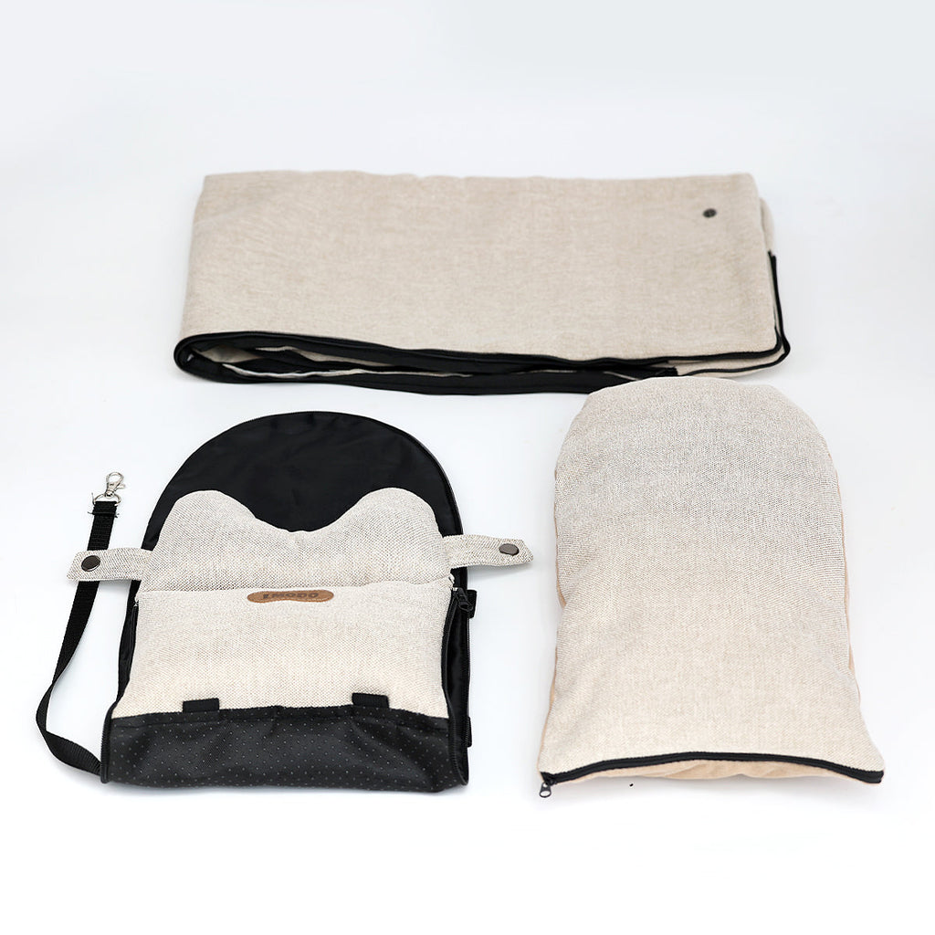 Portable Dog Car Seat Bed & Travel Carrier