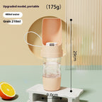2-in-1 Portable Pet Water Bottle & Food Dispenser