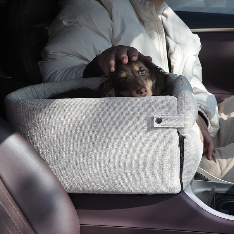 Portable Dog Car Seat Bed & Travel Carrier