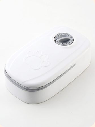Automatic Pet Feeder with Stainless Steel Bowl