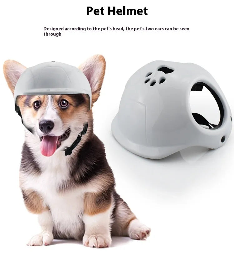 Pet Safety Helmet for Small & Medium Dogs