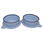 Foldable Double Pet Travel Bowl