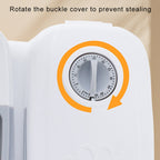 Automatic Pet Feeder with Stainless Steel Bowl