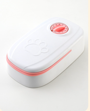 Automatic Pet Feeder with Stainless Steel Bowl