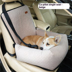 Car Pet Bed Travel Car Seat Cushion for Dogs
